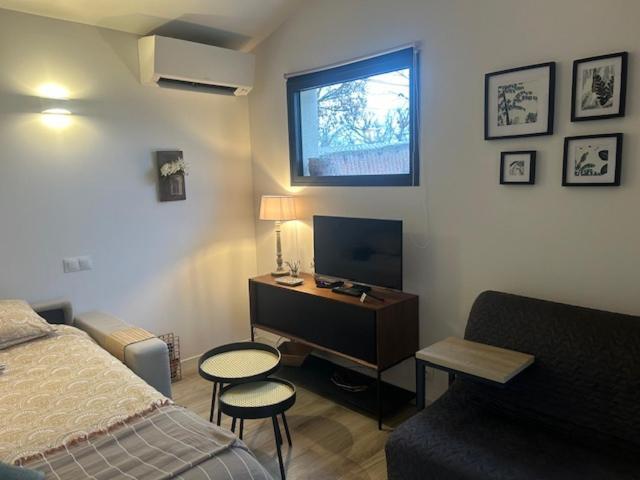 La Brindille Petit Mas Provencal Meuble De Tourisme 3 Etoiles 2-3 Personnes 1 Piece 30 M2 Tout Confort Lisiere Foret Jardin Jacuzzi Piscine Saint-Paul-en-Forêt Eksteriør billede